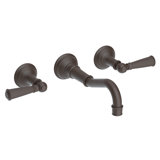 Jacobean Wall Mount Bathroom Faucet