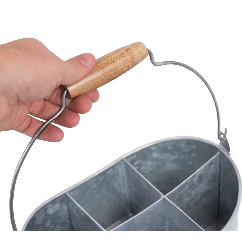 Ensemble de 3 bacs et porte-gobelets en métal BirdRock Home