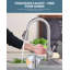 Robinet de cuisine en acier inoxydable à poignée simple avec capteur sans contact ARCORA-97732771