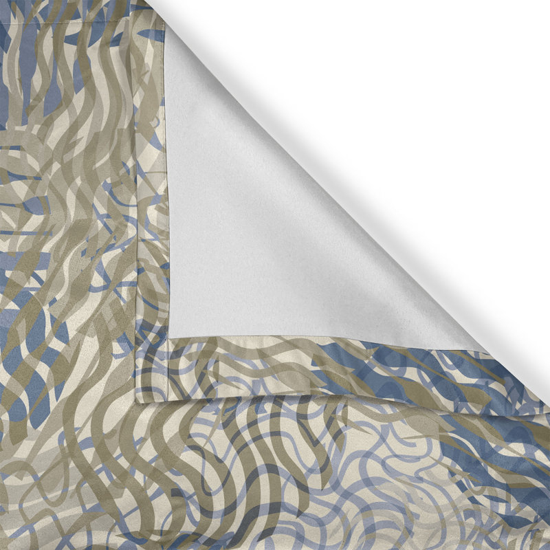 Semi Sheer Curtain Pair