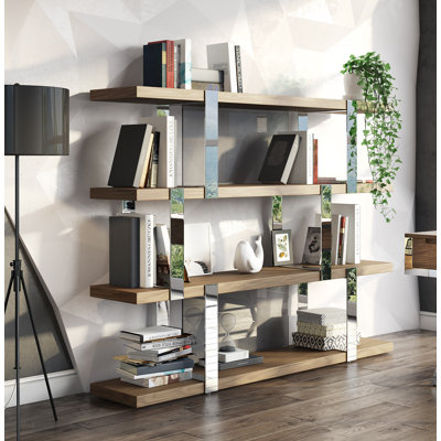 Yelle Geometric Bookcase