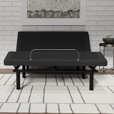 Grand lit ajustable avec glissière Tech & Zero pour une portée plus facile avec éclairage mural