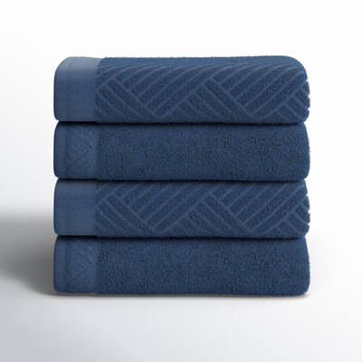 Osterley Certified Egyptian Cotton Jacquard And Solid Bath Towels