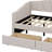 Upholstered Daybed With Two Drawers-739809182