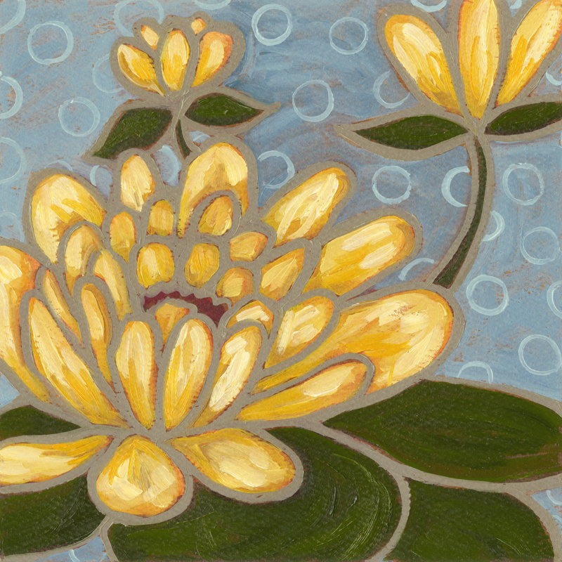 Mari IV by Karen Deans - Wrapped Canvas Print, 30cm H x 30cm W x 3.8cm D
