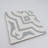Taza 8" x 8" Cement Patterned Wall & Floor Tile-40205231