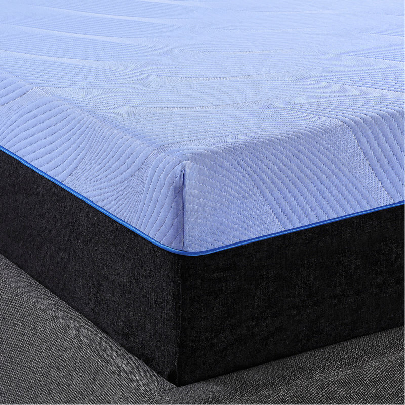 Grand matelas de refroidissement 12 po - Réduction du stress avec mousse et support de ressorts 12 po