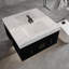 Meuble-lavabo mural moderne