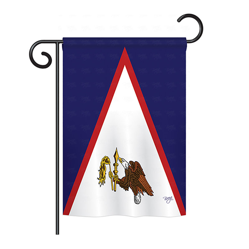 Double Sided Polyester House Flag, 18.5" H x 13" W