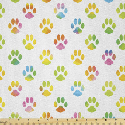 Dairi Animal Footprint Fabric