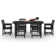 Reata Rectangular 6 - Person 66.9'' L Outdoor Dining Set with 6 Chairs