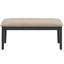 Banc rembourré en mousse Sayd