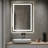 Carlecia LED Bathroom Mirror Backlight Mirror Touch Dimmable Wall Mount Anti-fog Smart Mirror-1263098658