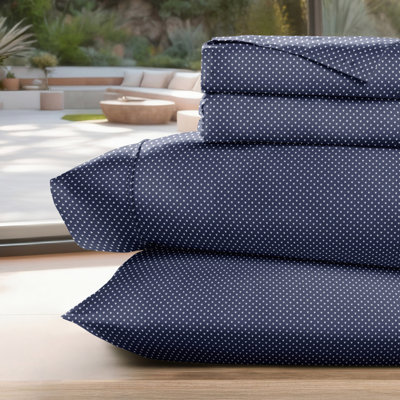 Home My Heart Pattern Microfiber Sheet Set