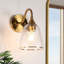 Coleridge Metal Gold Armed 1-Light Wall Sconce ETL Certified