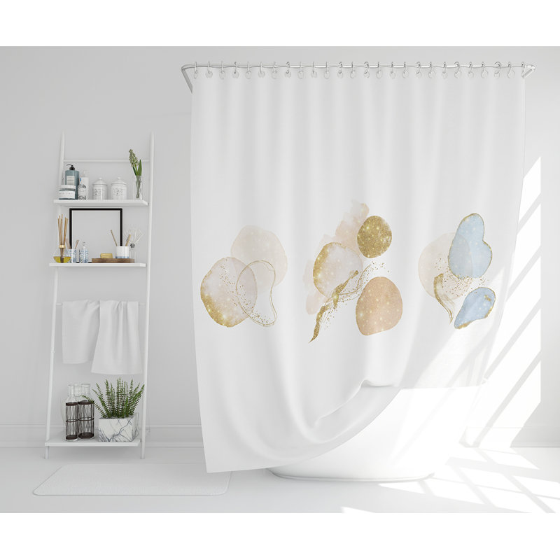 Elizabeth-May Polyester Shower Curtain