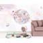 Papier peint rose avec art floral-94401309