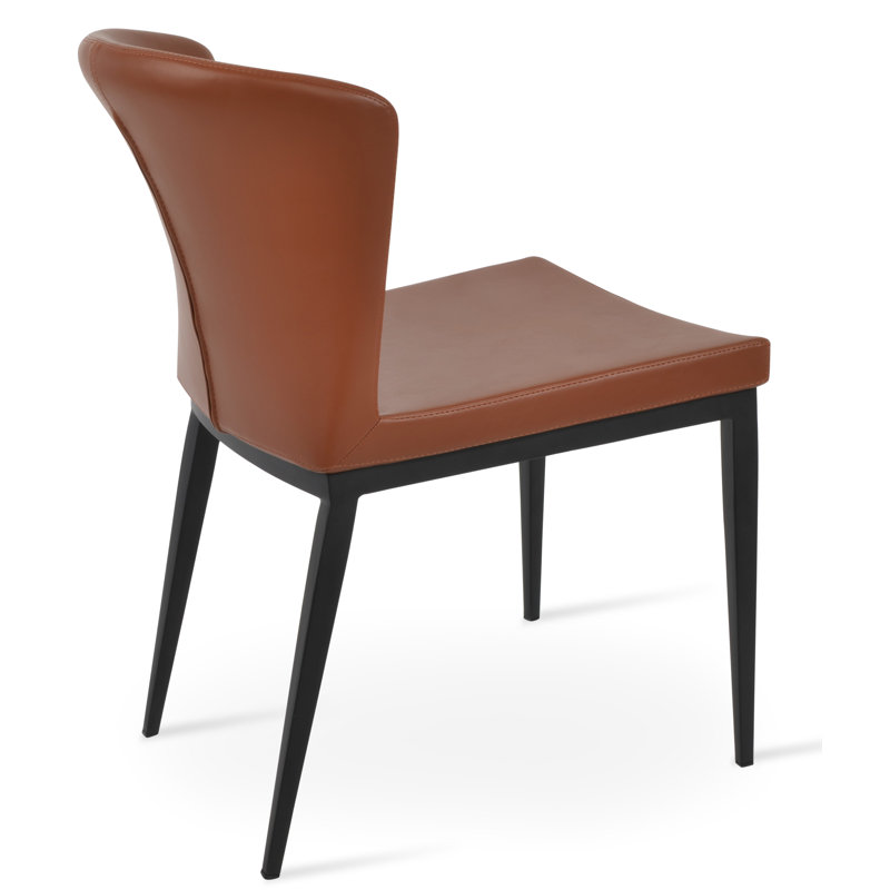 Chaise d'appoint Capri, Noyer, Noisette