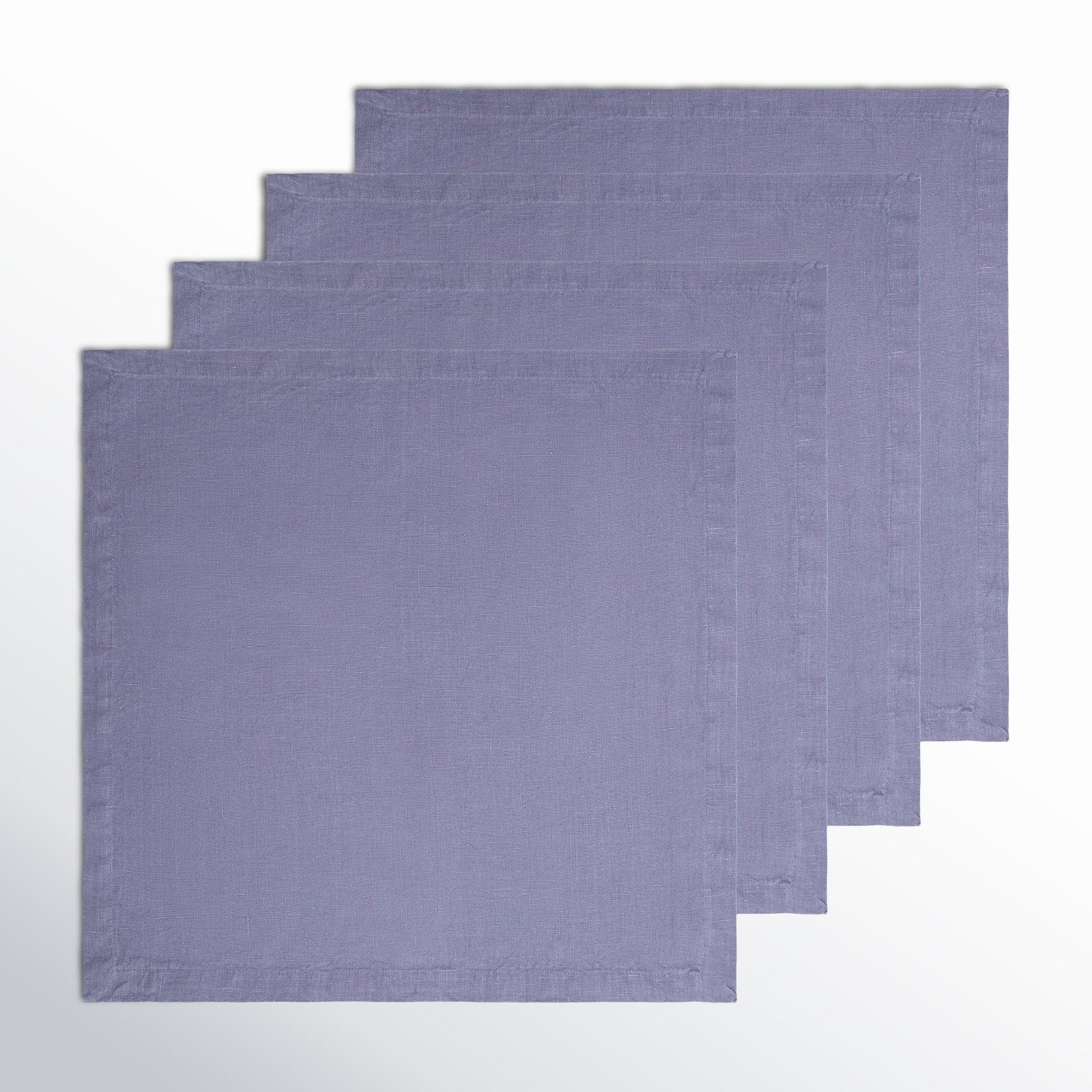 Dalissa Reversible Linen Napkin, Lavender