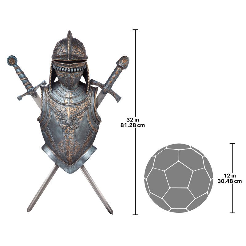 Nunsmere Hall Battle Armor Wall Sculpture