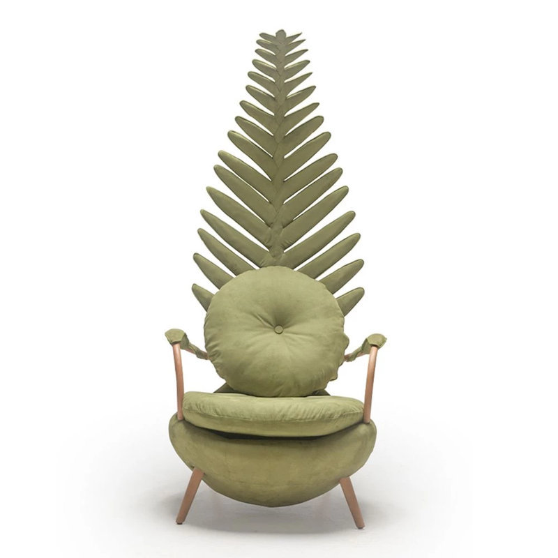 Zaza Chair, Moss Green