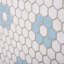 Carreau de mosaïque en porcelaine nid d'abeille 1 po x 1 po Value Series-98546888