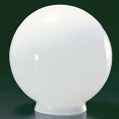 6"W White Ball Sphere Pendant Shade