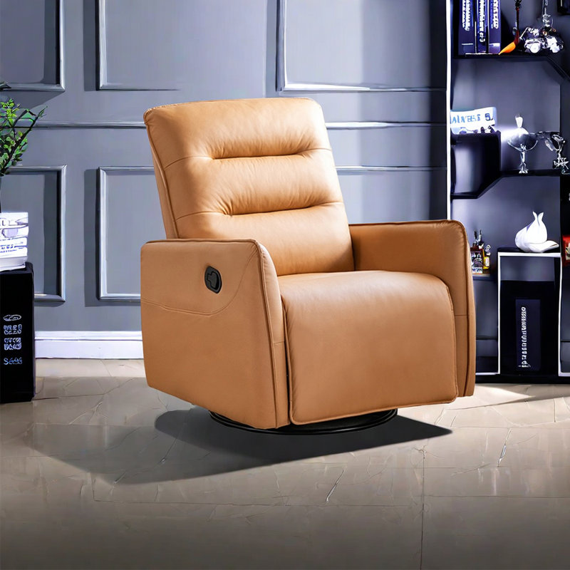 Fauteuil inclinable Scornik, Mélange de polyester orange