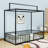 Metal Bed Frame With Fence-930047143-930047142