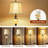 64" Vintage Floor Lamp With Tray And Nightlight Farmhouse Tall Standing Lamp With Beige Faux Silk Shade Rustic Reading Lamp Decor(Bulb Included)