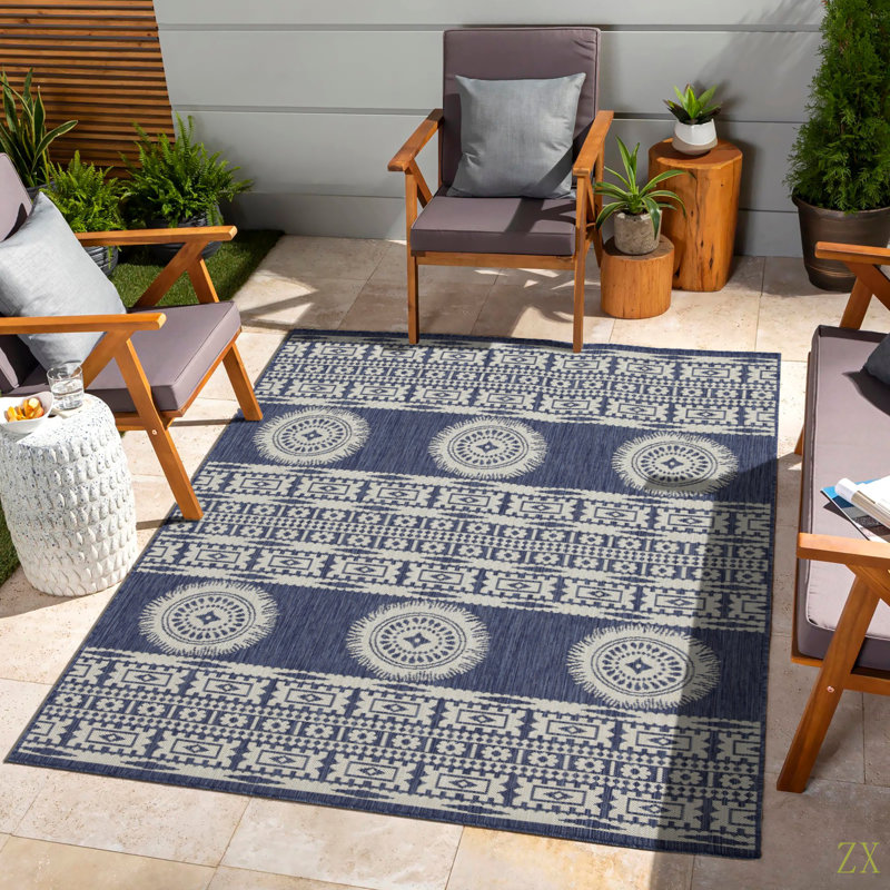 7 Ft. 10 In. X 10 Ft. 3 In. Indoor/Outdoor Area Rug, Rectangle 7'10" x 10'3"