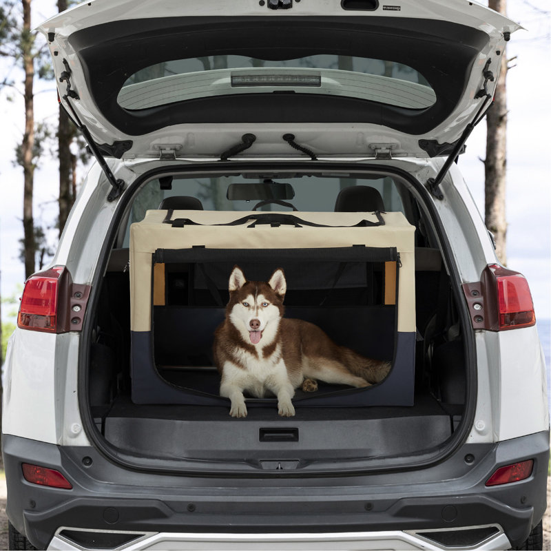 Niche pour animaux portable - pliable, en tissu, pour l'extérieur, 19.32" H x 29.25" W x 19.08" D
