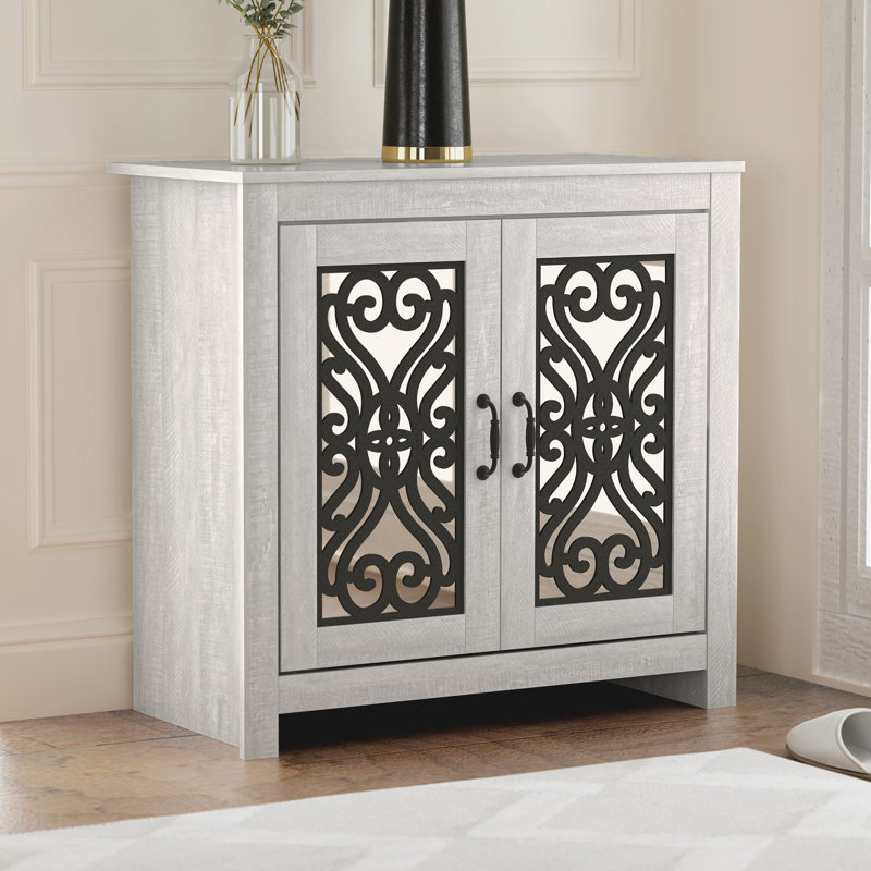 Ariba 12 Pair Shoe Storage Cabinet, Gray