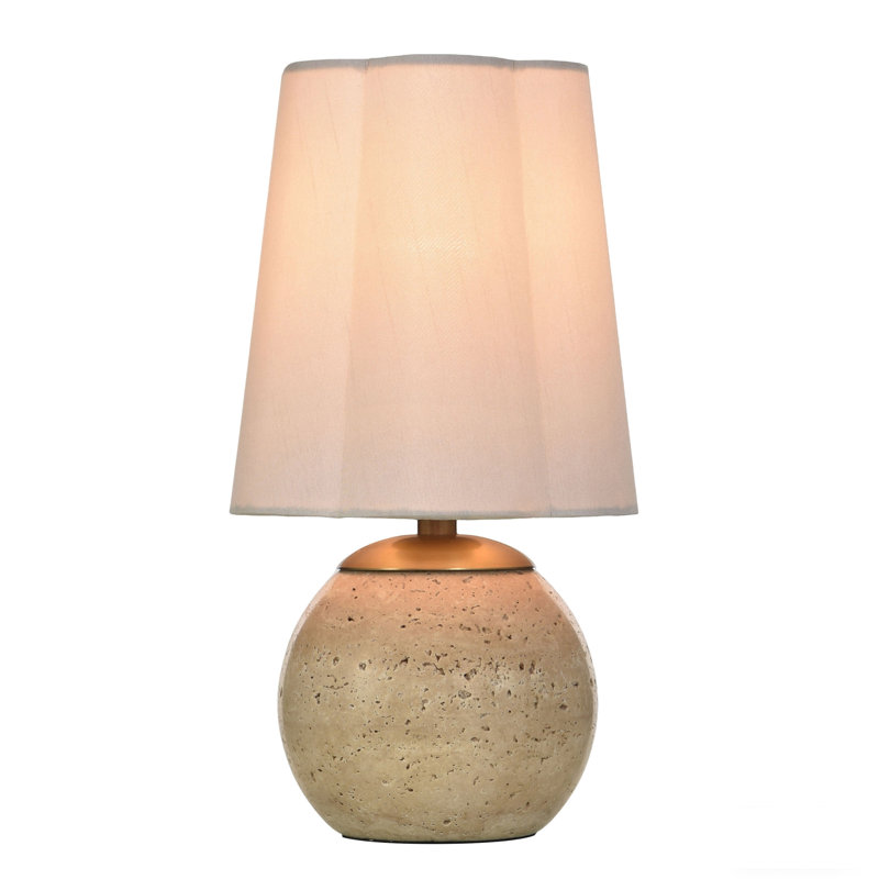 Tamara Day for Stylecraft Rosalind Table Lamp, Light Tan, Natural Beige