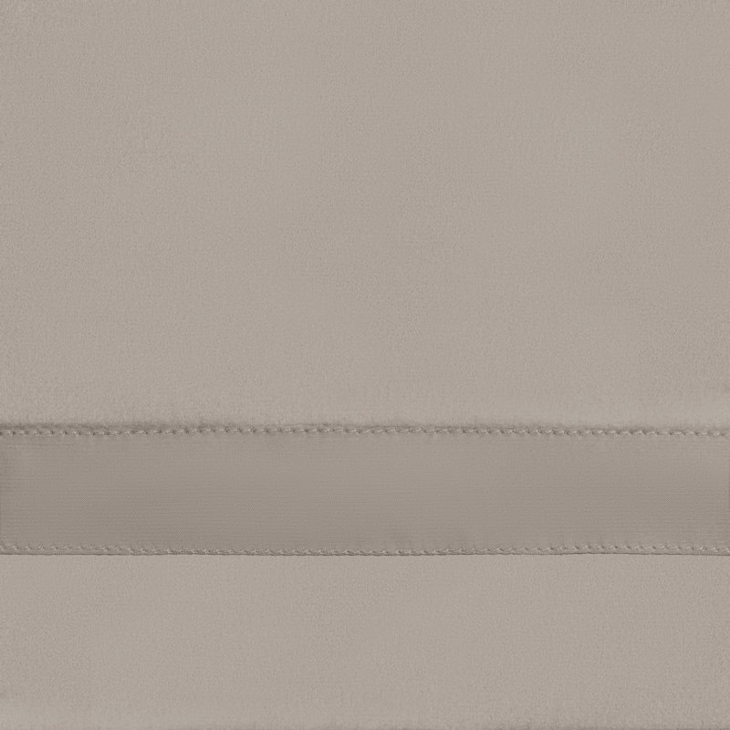 Lustro Silk Sheet Set, Cool Gray, Full Sheet Set