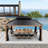 Braylin 10 - Person Wicker Patio Dining Set with Rectangular Table , Cushions Included