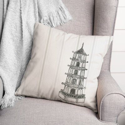 Housse et insert de coussin décoratif en polyester