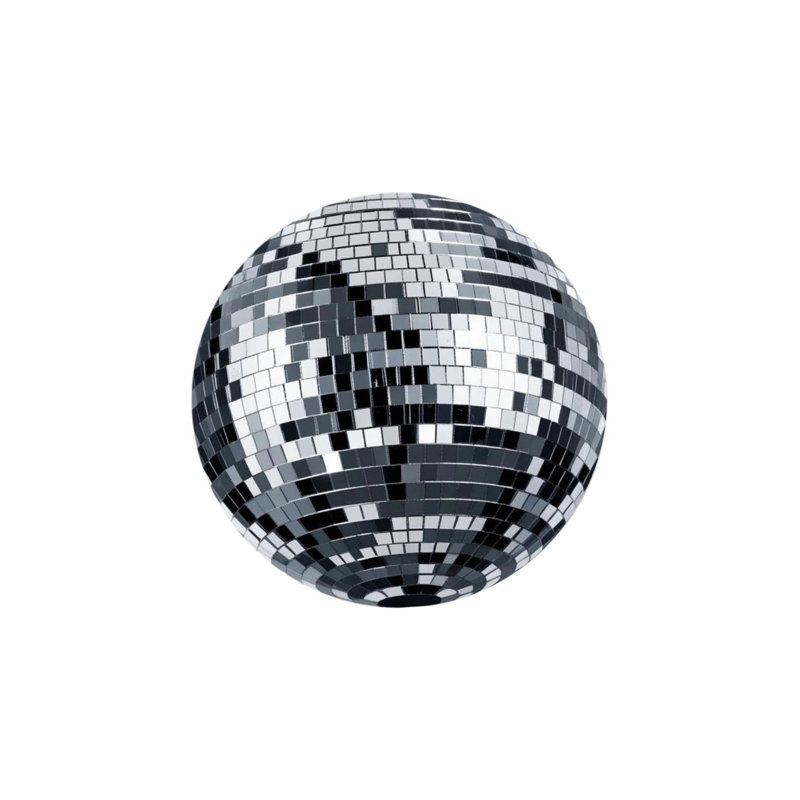 Tapis rond lavable à la machine Disco, Sous-tapis rond 4 pi 11 po inclus