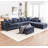 Bennett 7-Piece L-Shaped Sectional Sofa-1910969215