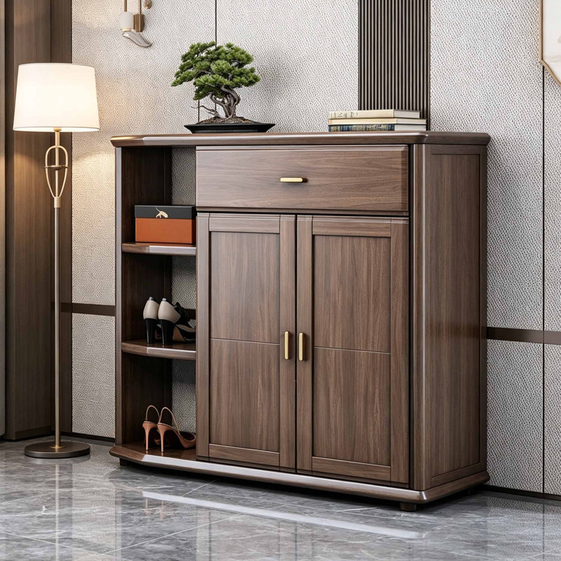 Armoire à chaussures de style chinois avec balcon