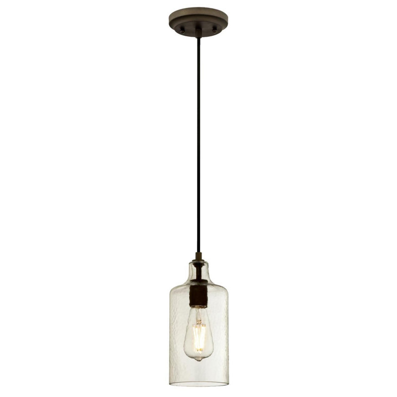West Tisbury 1 - Light Single Pendant, Oil Rubbed Bronze