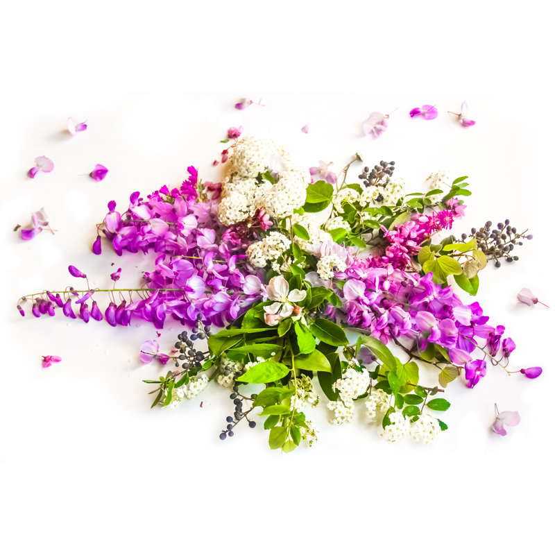 Spring Flower Background by Gokcemim - Wrapped Canvas Print, 20cm H x 30cm W