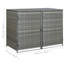 Double Wheelie Bin Shed-91533891