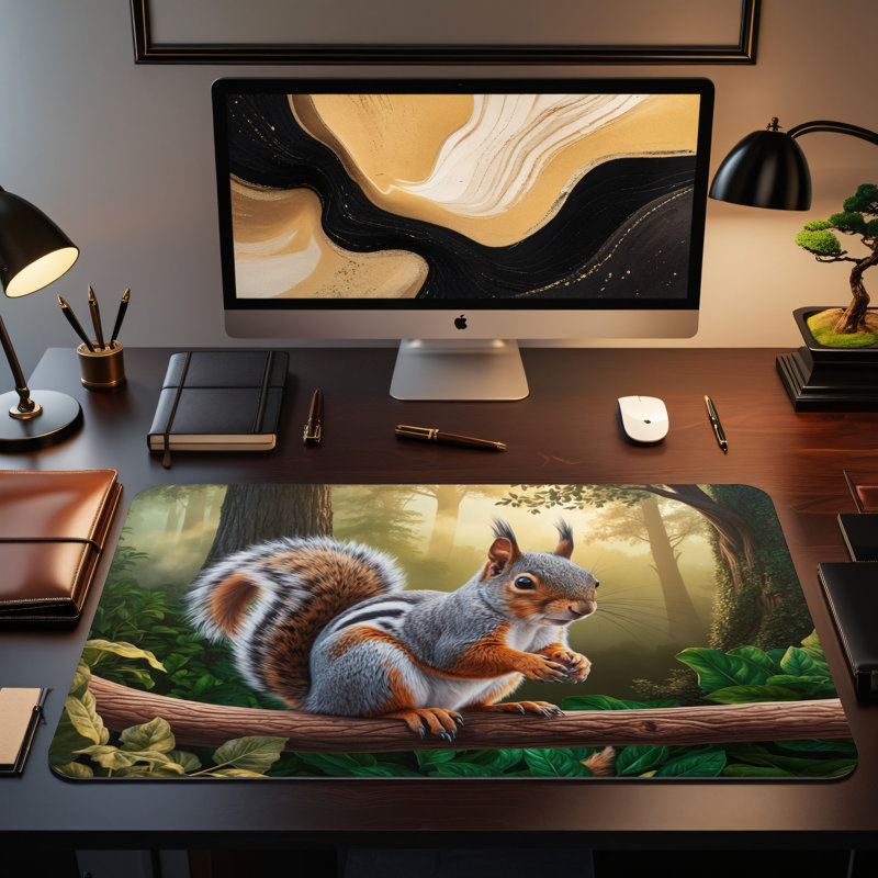 Polyester Desk Pad, 23.6x13.8
