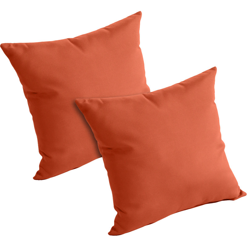  Outdoor Throw Pillow, Brick