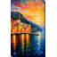 Côte d'Amalfi, Italie au crépuscule V3-88069143