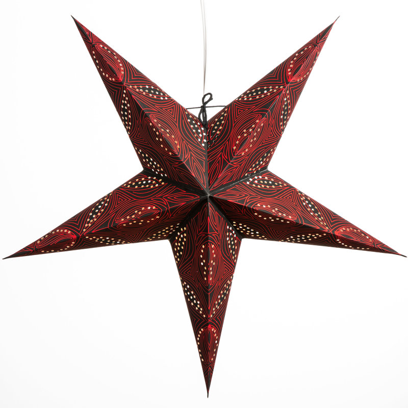 Morse code light star