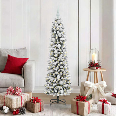 4.92' H Lighted Artificial Christmas Tree