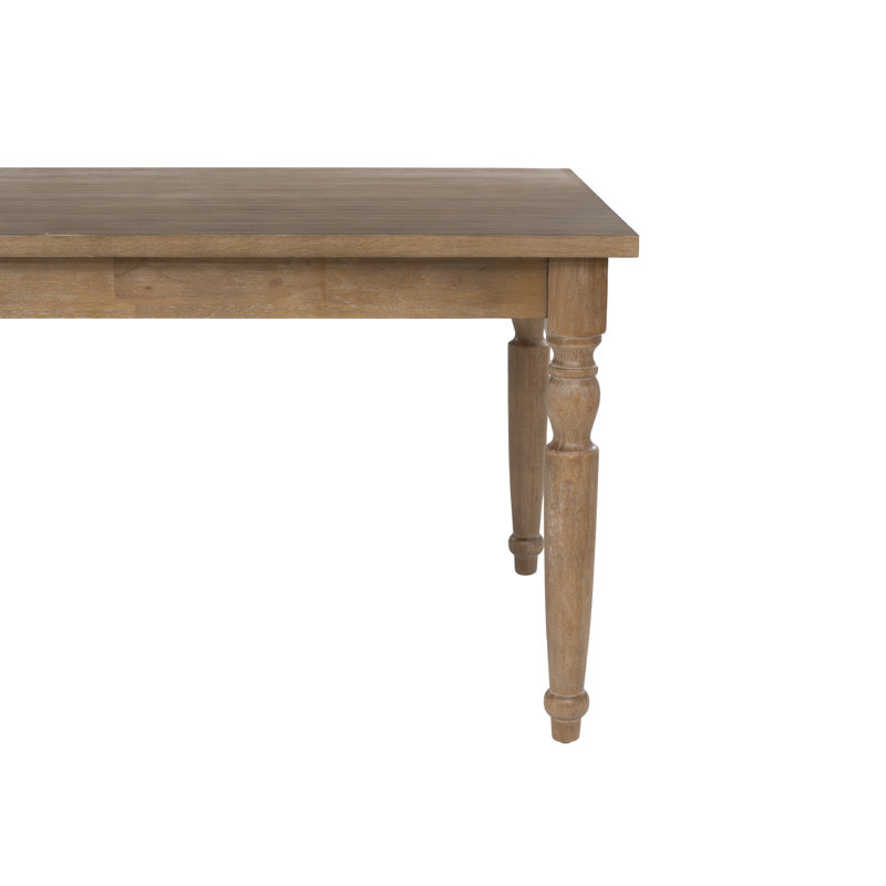 Table de salle à manger en bois massif Baril