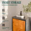 Vivian Jade 27.99" Solid Wood Sideboard-171546557